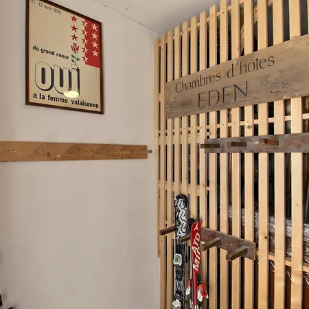 Garden Heart Of The Village Swedish Stove Chalet Champery