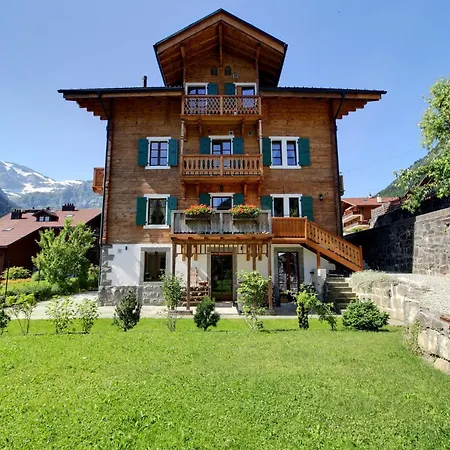 Garden Heart Of The Village Swedish Stove * Champéry