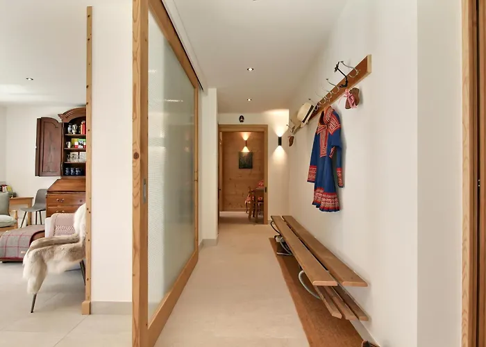 Garden Heart Of The Village Swedish Stove Chalet Champery