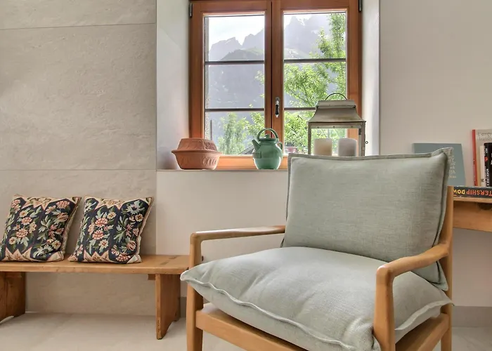 Chalet Garden Heart Of The Village Swedish Stove Champery