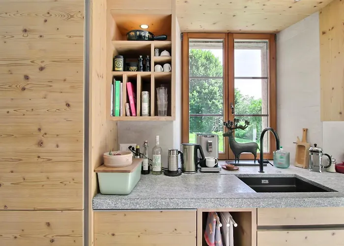 Chalet Garden Heart Of The Village Swedish Stove