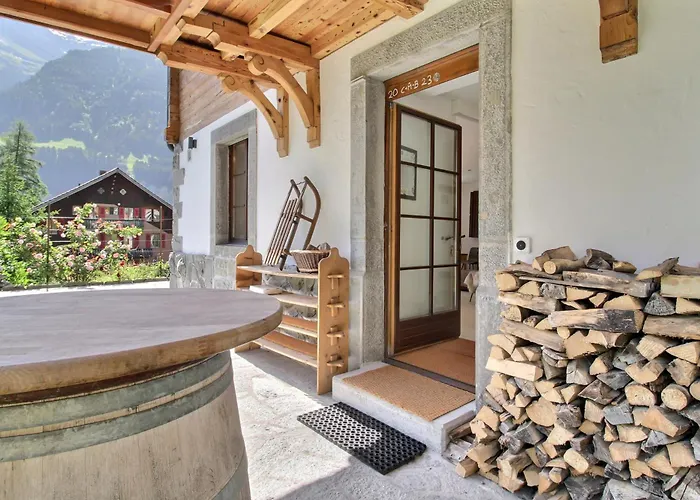 Garden Heart Of The Village Swedish Stove Chalet *